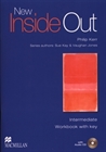 Obrazek Inside Out NEW Intermediate Workbook + key + CD-ROM
