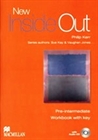 Obrazek Inside Out NEW Pre-Intermediate Workbook + key + CD-ROM