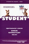 Obrazek Kangur Matematyczny -1992-2015- kategoria Student 