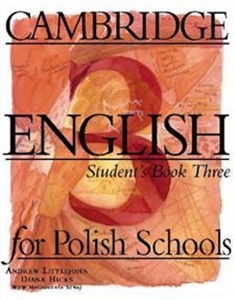 Obrazek Cambridge English for Polish Schools 3 Student's Book
