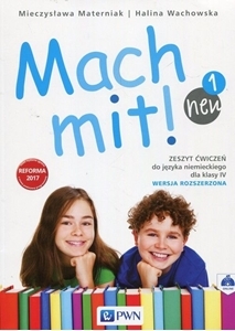 Obrazek Mach mit! 1 Neu. Język niemiecki. Klasa 4 zeszyt ćwiczeń wersja rozszerzona