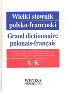 Obrazek  WP Wielki słownik polsko-francuski T.1 (A-K)