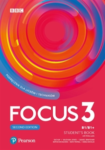 Obrazek Focus Second Edition 3. Student's Book +kod( Digital Resources+Interactive eBook)+BENCHMARK