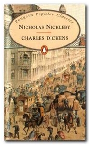 Obrazek PPC. Nicholas Nickleby. Dickens