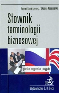 Obrazek  Słownik terminologii biznesowej polsko-angielsko-rosyjski