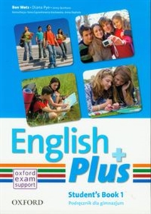 Obrazek   English Plus 1 Student's Book wersja polska + WB Gratis