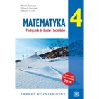 Obrazek Matematyka 4. Liceum i technikum klasa 4. Podręcznik. Zakres rozszerzony