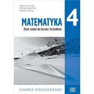 Obrazek Matematyka 4. Liceum i technikum klasa 4. Zbiór zadań. Zakres rozszerzony